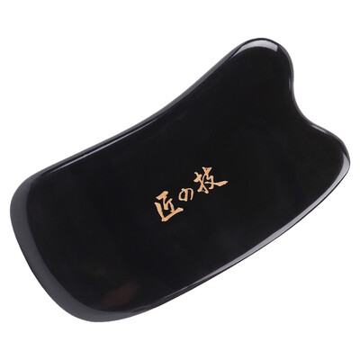 

Jingdong Supermarket Carpenter Technology MrGreen -7301 natural horns scraping board face feet back face points meridian dial tendons beauty massage film