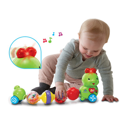 

Разнообразие VTech VTech обучающие игрушки раннее образование гусеница гусеница игрушка автомобиль 6-36 месяцев двуязычного игрушки Просвещения
