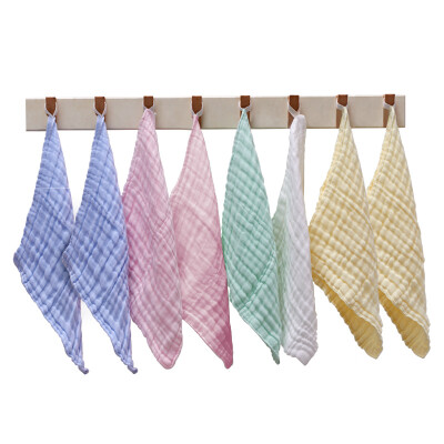 

【Jingdong Supermarket】 Tile baby mouth towel 8 pieces of newborn cloth small square handkerchief handkerchief square towel towel towel baby pure cotton yarn