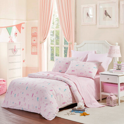 

LUOLAI child cotton bed setbed kit duvet coverbed sheetpillowcase