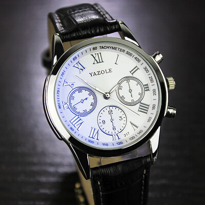 

Ya Zhuo Lun male watch 2017 new Korean version of the watch non-mechanical luminous quartz watch YZL0555TH-2