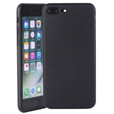 

Вей Джи iPhone, 0.3mm ультра-тонкий защитный Выдерживает падение оболочки водонепроницаемый прозрачный черный применяется к iPhone7 Plus