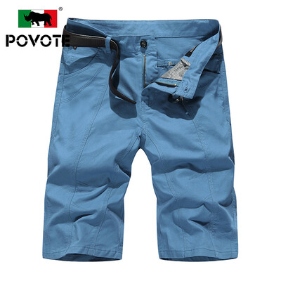 

Пол Витт носорог (POVOTE) шорты мужчин Тонкий хлопок сплошной цвет случайных брюки мужские брюки пять молодых темно-синие брюки PVHNA333 42