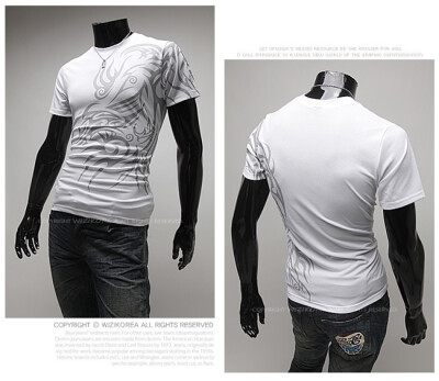 

New Men Fashion Short Sleeve T-shirt