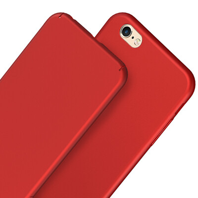 

BIAZE Apple 6 / 6S телефонный чехол iPhone6 ​​/ 6S защитная крышка все включено анти-матовая матовая текстура матированной серии JK122-red