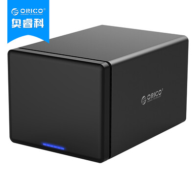 

Orrick Division (ORICO) NS500C3 пять-битовые шкафы для хранения 3,5 дюйма Тип-C Корпус SATA3.0 серийный настольный жесткий диск поддерживает 10TB жесткий диск черный