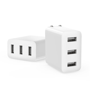 

(CHING MI) 3 USB-адаптер питания / 15 Вт 3A Мини-зарядное устройство для интеллектуального распознавания просо Eco Link Board / Insertion / Plug In Panel / Adapter