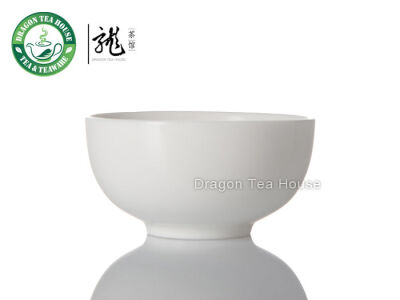 

White Porcelain Chinese Gongfu Teacup 50ml 1.69 fl oz