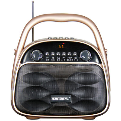 

TEMEISHENG A4-6 квадратный танец портативный Bluetooth динамик портативный аудиокарты мощный усилитель мощности