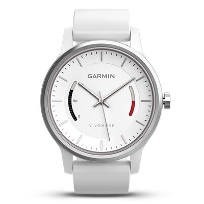

Jimmy (GARMIN) vivomove мода спортивный зрелищный мониторинг активности смарт-часы спортивная версия белый
