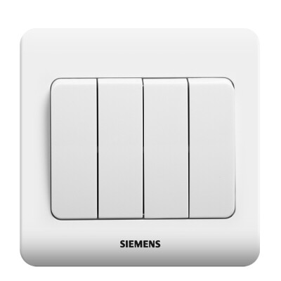 

Siemens (SIEMENS) 5TA02461CC1 four open dual control remote switch socket (elegant white