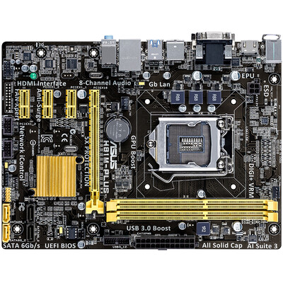 

Asustek (ASUS) H81M-PLUS платы (Intel H81 / LGA 1150)