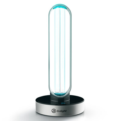 

Snow Wright 38W UV disinfection table lamp intelligent human body sensor home Kindergarten germicidal lamp remote control timer ex