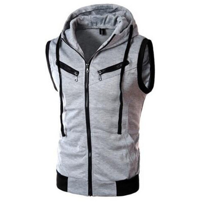 

2016 HOT New Style Mens Casual Fashion Simple Vest for Men