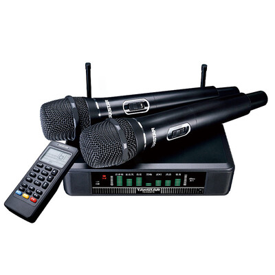 

Победа (TAKSTAR) TS-6500FX микрофон один с два радиомикрофон U секции регулируемой частоты семья этап конференции КТВ PC TV K песней с линией, черные в Афинах