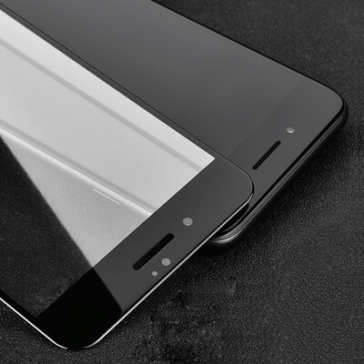 

Locke ROCK iphone7 full-screen tempered film / 3D soft-edge explosion-proof glass film Apple 7 mobile phone film black