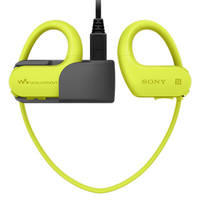 

Sony (SONY) wearable sports waterproof music player WS623 (lemon green