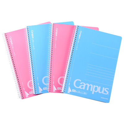 

Kokuyo WCN-CSN3810 Campus Classic Spiral Notebook A580 Pages 4 Books