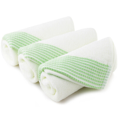 

Sanlie Satin Satin Bamboo Fiber Bone Towel Washing Towel Value Pack 3 Light Green Light Green Light Green