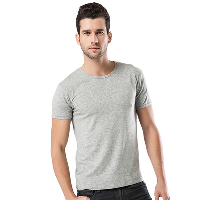 

Antarctic Nanjiren N695X20751 single-piece mens vest cotton thread sports stretch Slim mens bottoming shirt gray L