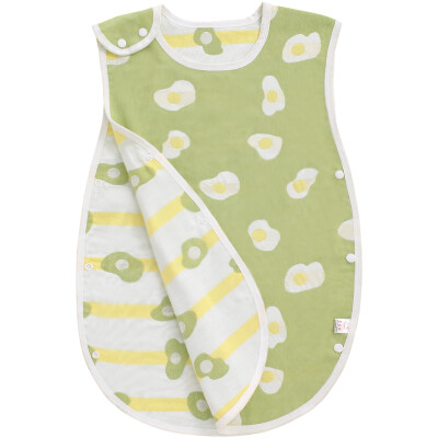 

like baby (elepbaby) baby sleeping bag summer thin section newborn baby gauze vest sleeping bag 60X40CM green