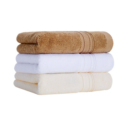 

【Jingdong Supermarket】 Jia Bai Xinjiang long-staple cotton towel 3 installed A class white / beige / brown (34 * 76cm / 130g / article * 3