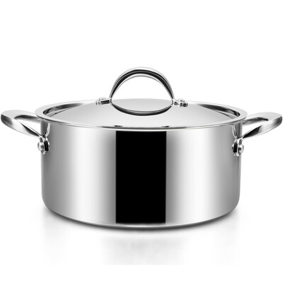

[Супермаркет] Jingdong платины Отис Боде Найт Stockpot 24см 304 в целом с тремя из нержавеющей стали горшок тушеного горшок