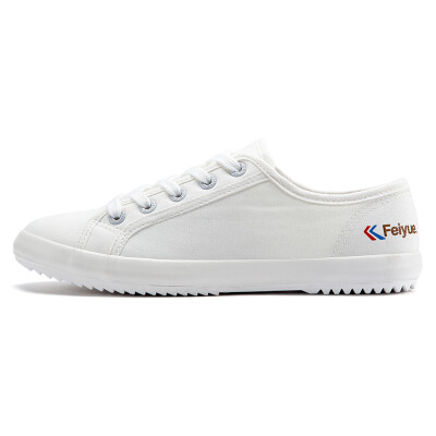 

Feiyue leap men&women canvas shoes fashion small white shoes low to help casual shoes womens shoes 510 white 35 yards