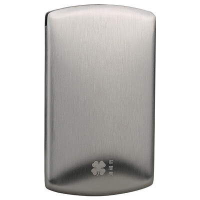 

Flower set of metal stainless steel business card holder push business card holder business creative gift drawing surface