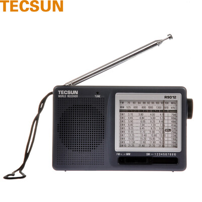 

Desheng (TECSUN) R9012 portable elderly semiconductor full band high sensitivity radio (12 band