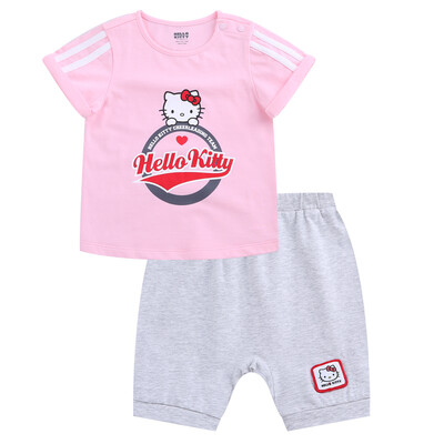 

Hello Kitty children short - sleeved suit jacket shorts out of the set KA722BA22P1411 soft powder 110
