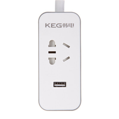 

Han Electric KEG HD-ZSB-01U-GR metal gray 15 m 1 hole 1USB socket plug plugboard plugboard