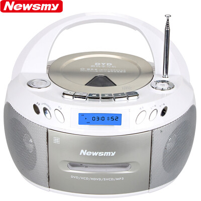 

Newman (Newsmy) DVD-M200 многофункциональный репитер DVD CD-педаль педали радио-радио магнитофон магнитофон MP3-плеер U диск-карта аудио серебристо-серый