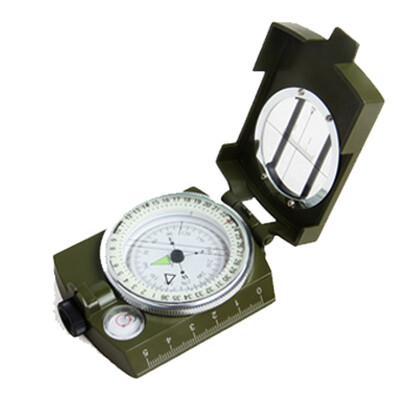 

Feilai Shi FEIRSH outdoor multi-purpose mountaineering convenient luminous compass geology compass compass FE06 army green