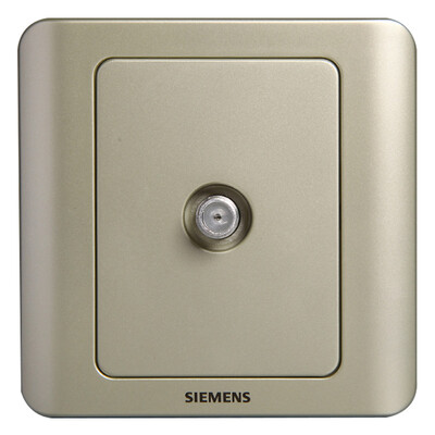 

Siemens SIEMENS 5TG01151CC133 switch socket prospect broadband socket gold brown