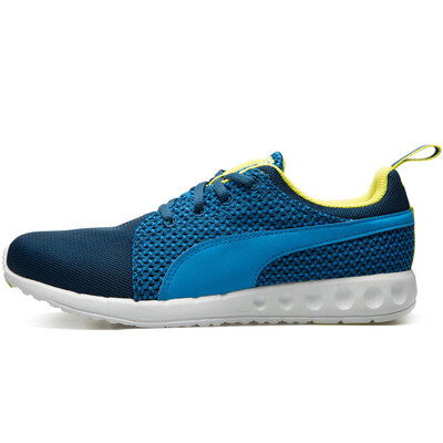 

PUMA PUMA Carson Runner вяжут мужские низкие топ кружева случайные кроссовки 18815001 темно-синий / море синий / желтый флуоресцентный 40,5