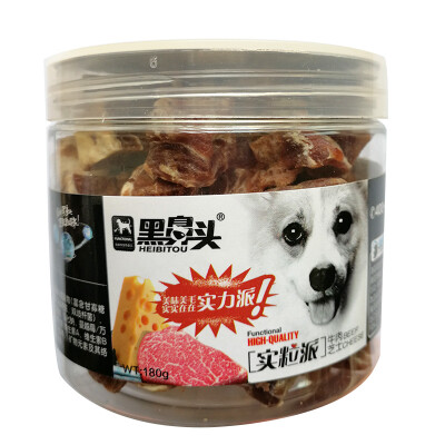 

Black Nose Dog Snacks Pet Dog Snacks Black Nose Pancake Beef Cheese 180g