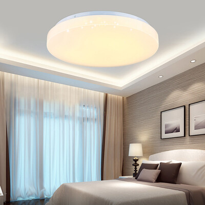 

First (sdhouseware) led ceiling lamp restaurant lamp balcony lamp bedroom lamp living room light star bread light 35 * 35cm three color 18W
