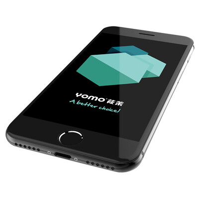 

[Полноэкранный] -3D три означает Yomo iphone7 / 6S / 6 7plus стальной мембрана Apple, крышка телефона пленка подходит для полноэкранного полного iphone6 ​​/ 6s [Black]
