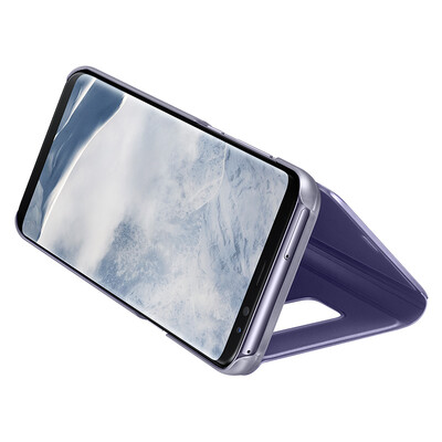 

SAMSUNG S8 Original Phone Case Vertical Smartphone Case Mirror Case Purple