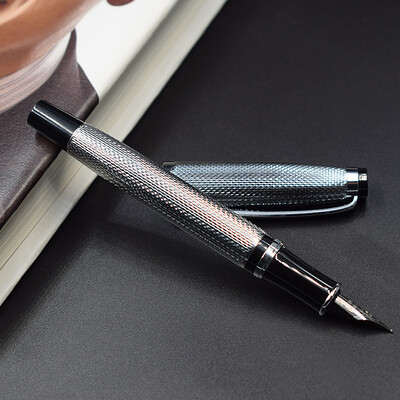 

Union products metal pole pen male signature pen standard pen F nib FP-5803 German ink Swiss nib imported consumables