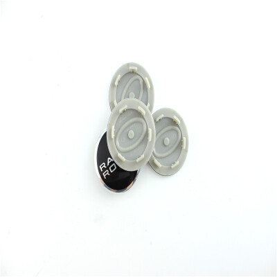 

4×62mm Alloy Wheel Center Caps For Land Rover Car Emblem Badge Sticker Centre Cover black and Silver style