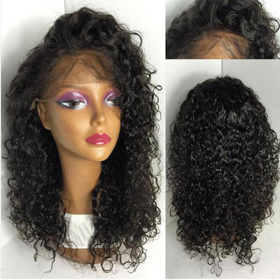 

Brazilian curly lace front human hair wig gluleless kinky curly lace front human hair wigs for black women