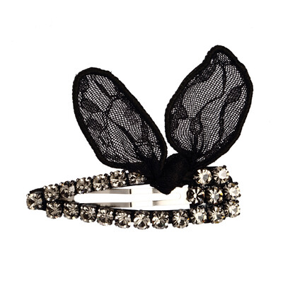 

Shin Kong jewelry muse personality fashion lace rabbit hairpin sexy hair female models