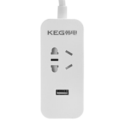 

Han Electric KEG HD-ZSB-01U-R rose red 15 m 1 hole 1USB socket plugs plugboard plugboard