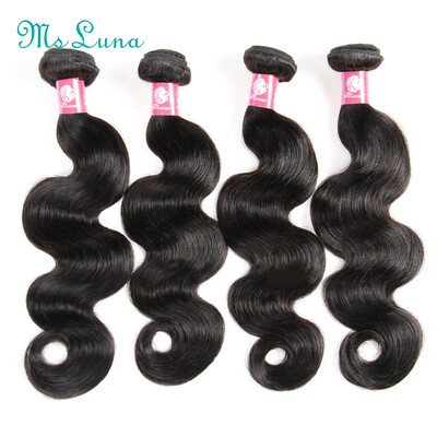 

Top Fashion Hair Products Unprocessed Virgin Human Hair Brazilian Body Wave Virgin Hair 4 Pcs/Package,100g/Bundles