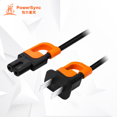 

PowerSync MPCBSW0020 anti-swing eight-character power line for notebook cable audio charging line digital appliances 20 meters