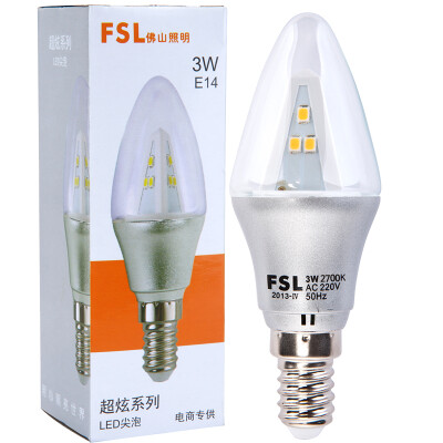 

FSL E14 LED Bulbs 3W 2700K