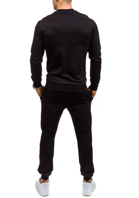

2016 New men' fashion 2 parts sweatshirt and sport pants set