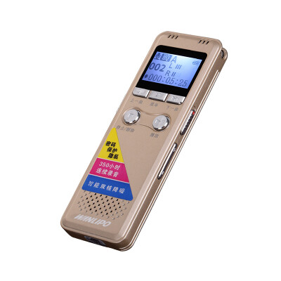 

WANLIPO Wan Li Po TF-350 Tuhao Gold 8G recording pen 350 hours long recording sound control